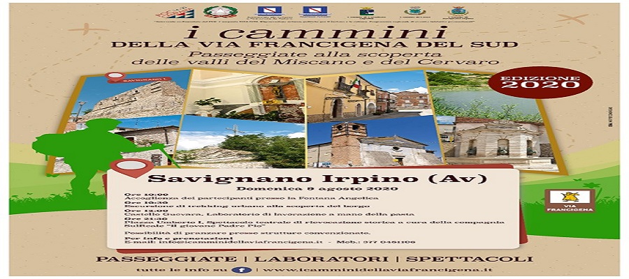 I cammini della Via francigena del Sud - Savignano Irpino