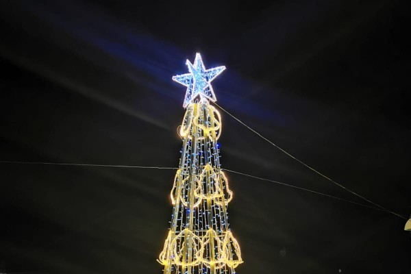 albero natale sant'angelo dei lombardi