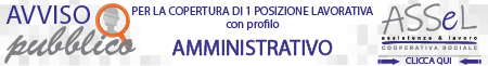 ricerca assitente di direzione Assel 13.03.2023