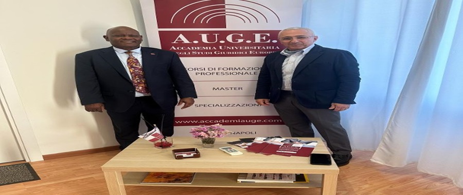 S.E. Dott. Emmanuel Charles e Prof.Giuseppe Catapano