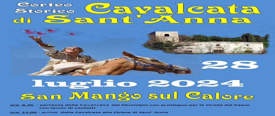 Cavalcata di Sant'Anna 2024