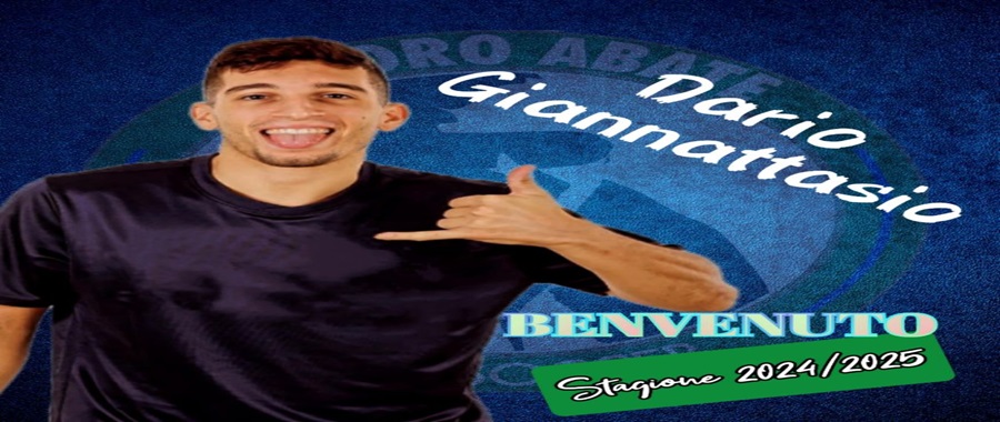 Benvenuto Dario Giannattasio!