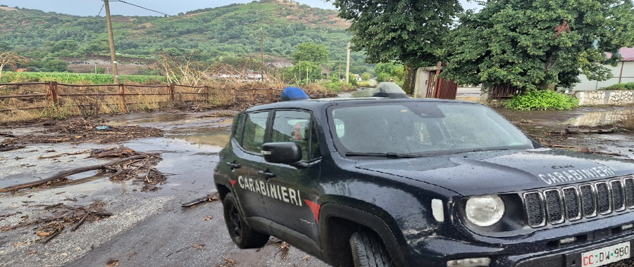 carabinieri inondazione ariano irpino