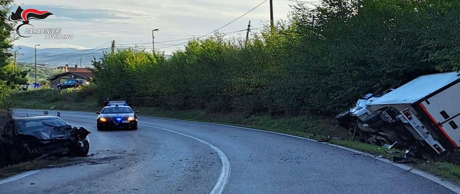 incidente stradale pietradefusi