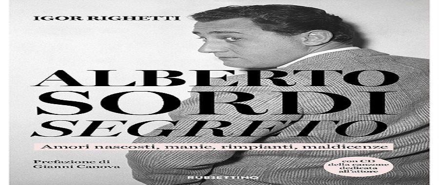 Copertina Alberto Sordi segreto di Igor Righetti