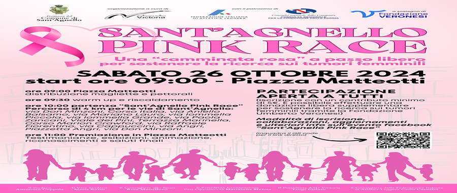 Locandina SANT’AGNELLO PINK RACE