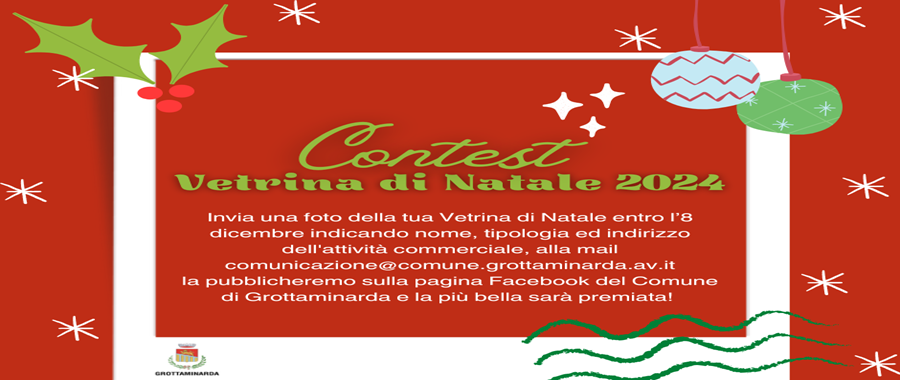 Vetrina di Natale 2024
