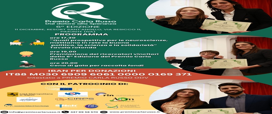 6° ed Premio Carla Russo breve