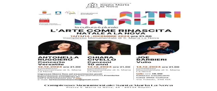 Locandina L'Arte come Rinascita - Santa Maria La Nova