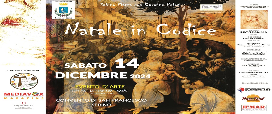Locandina Natale in Codice
