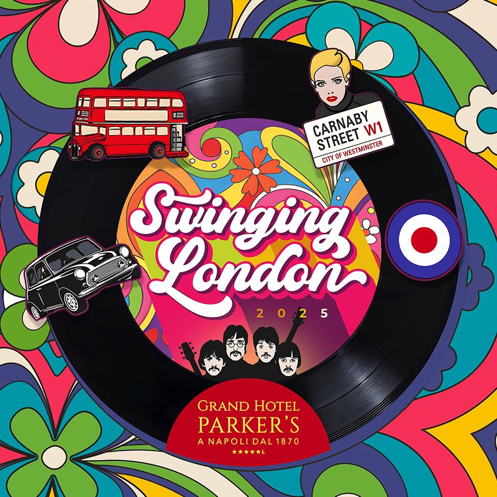 SWINGING LONDON - Grand Hotel Parker's - official artwork