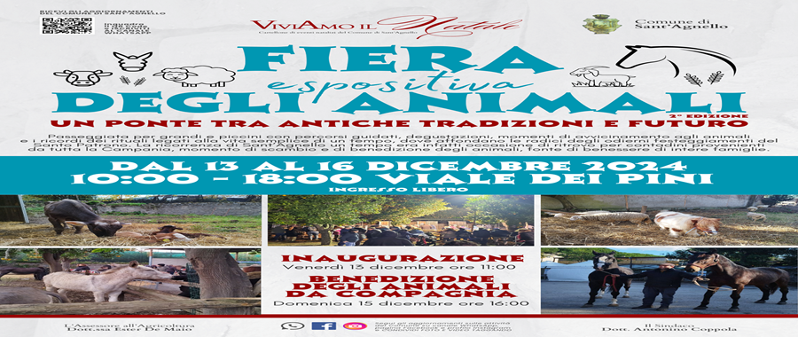 locandina Fiera espositva degli animali II edizione