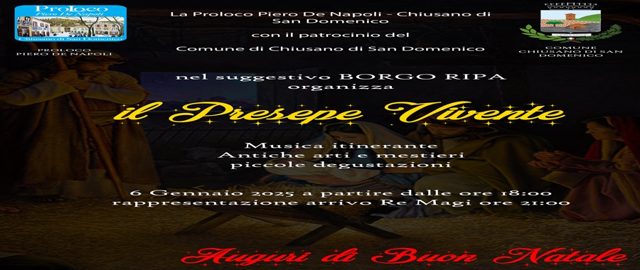 presepe locandina 2025 N