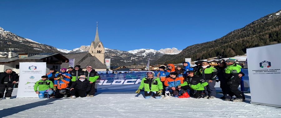 squadra CAM-PUG in val di Fassa