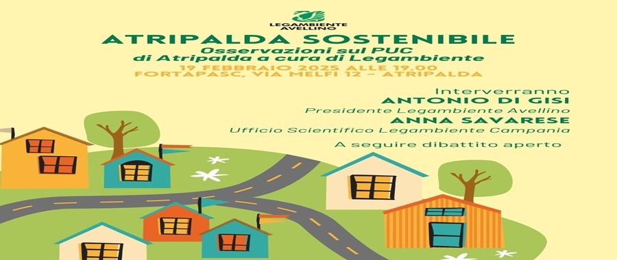 Atripalda sostenibile osservazioni PUC