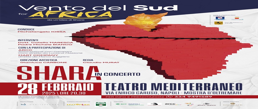 Locandina Vento del Sud For Africa