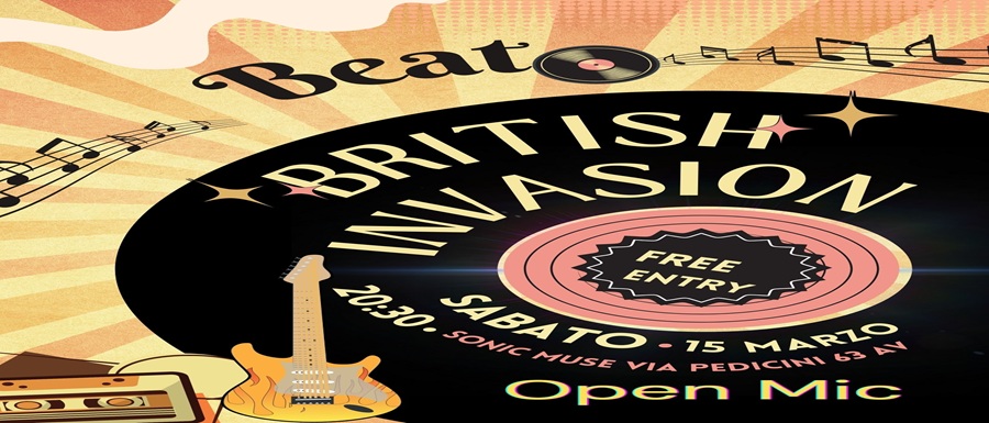 Black and Yellow Illustrative Retro Music Festival Event Poster