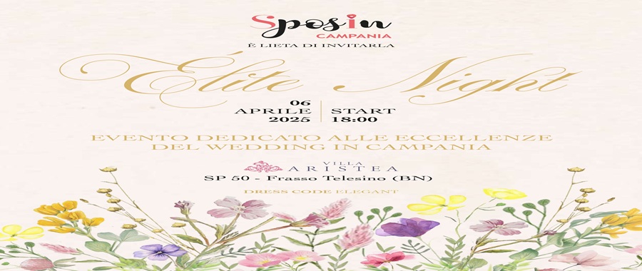 elite night sposincampania locandina