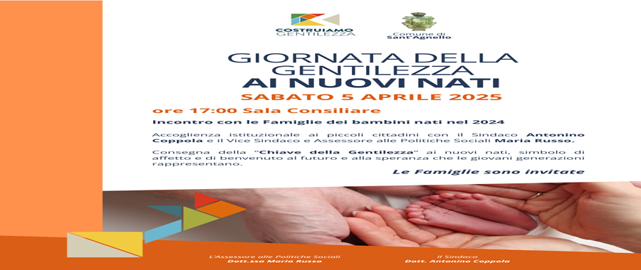 Locandina Gentilezza Nuovi Nati nel 2024