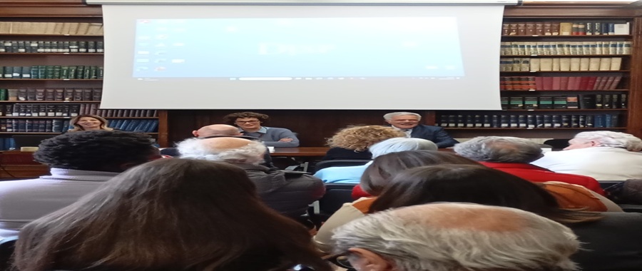 Un momento del convegno su AI e welfare
