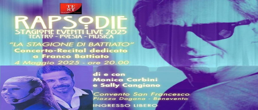locandina fb BATTIATO RAPSODIE