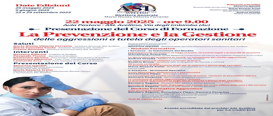 Locandina Presentazione evento Aggressioni personale ASL Avellino_page-0001