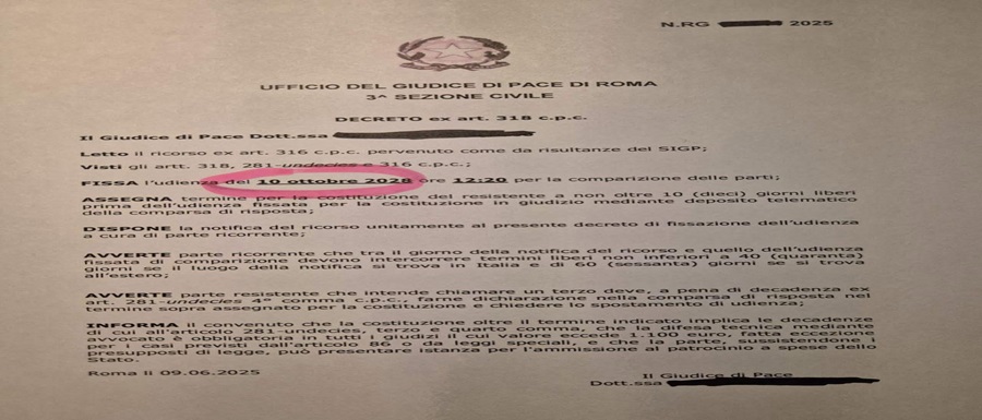 Foto COA Giudice di Pace
