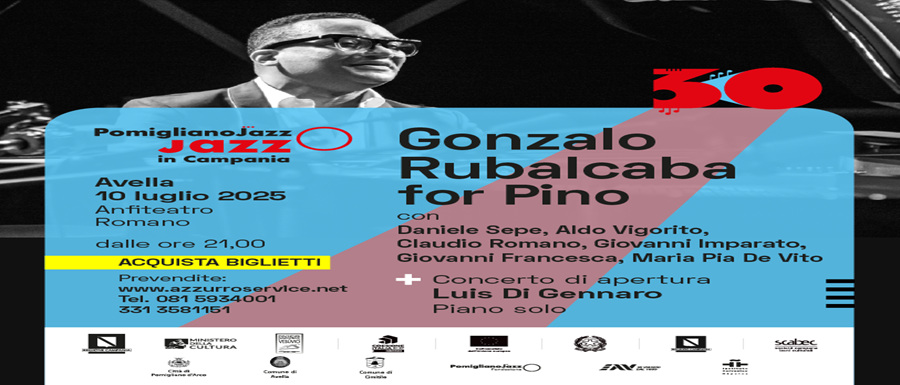 Gonzalo Rubalcaba for Pino - 10 luglio Pomigliano Jazz