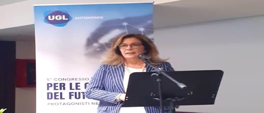 Ornella PETILLO, Segretaria Nazionale Ugl Autonomie