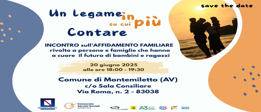 locandina evento Affidamenti Familiari