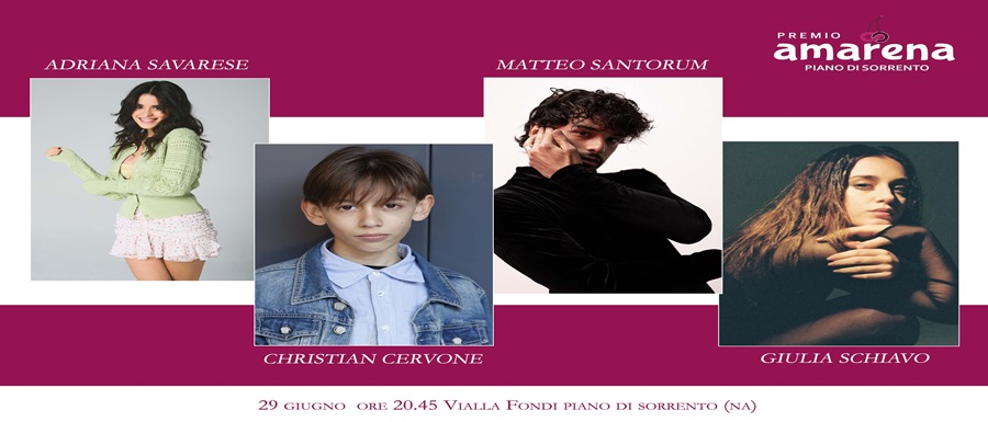 ospiti premio amarena29 giugno