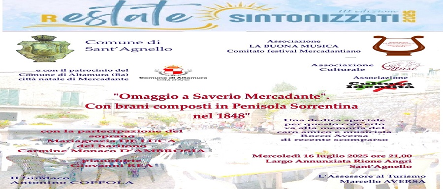 Concerto omaggio a Saverio Mercadante - Sant'Agnello