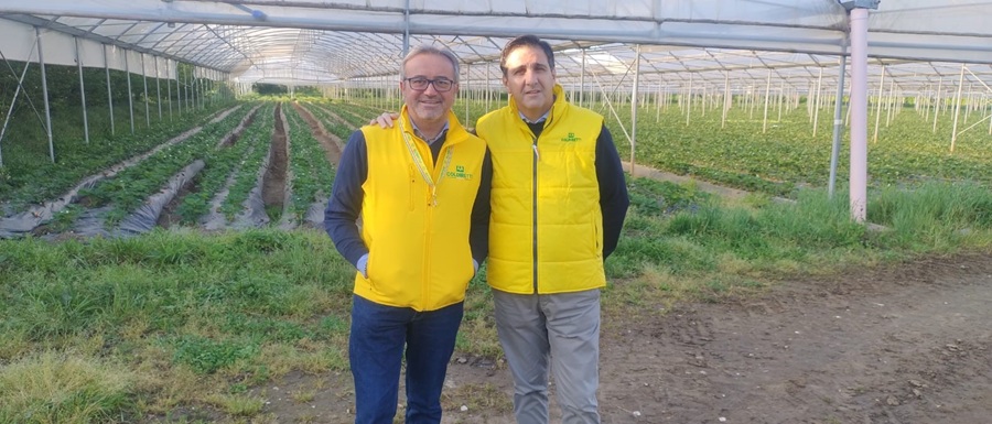 Enrico Amico presidente con Giuseppe Miselli Direttore Coldiretti Caserta jpg