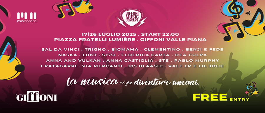 LINE UP MUSICA