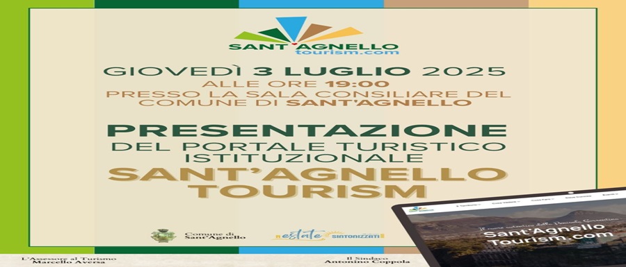 Locandina - Presentazione Portale Turistico