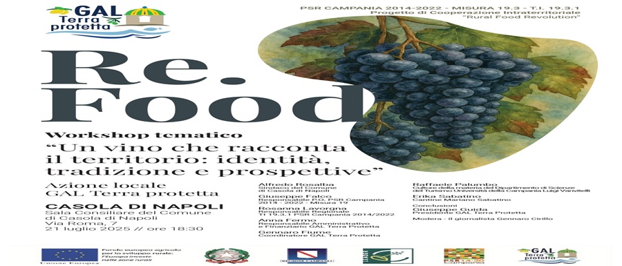 Re Food incontro Casola di Napoli