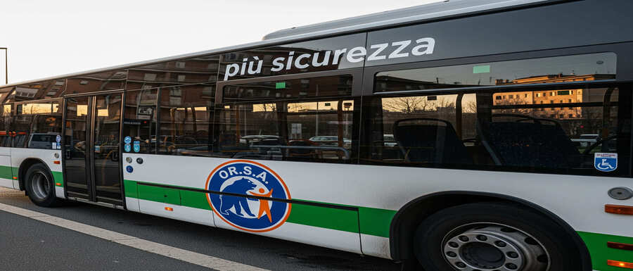 bus con scritta più sicurezza 1-2