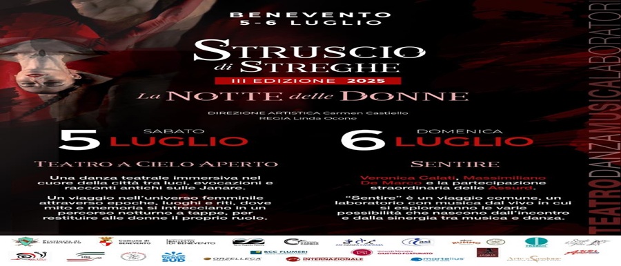 struscio di streghe 2025