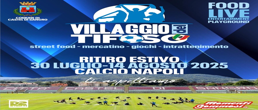 villaggio del tifoso