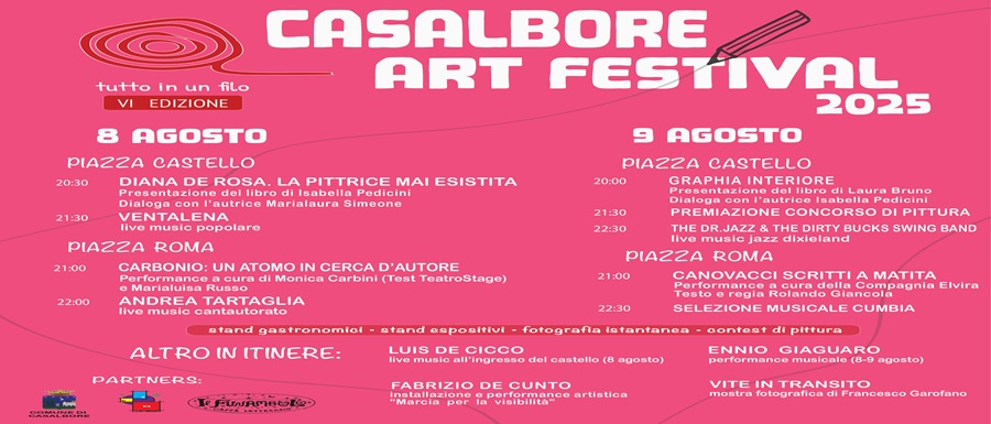casalbore art fest programma