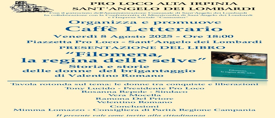 presentazione libro Filomena Pennacchio