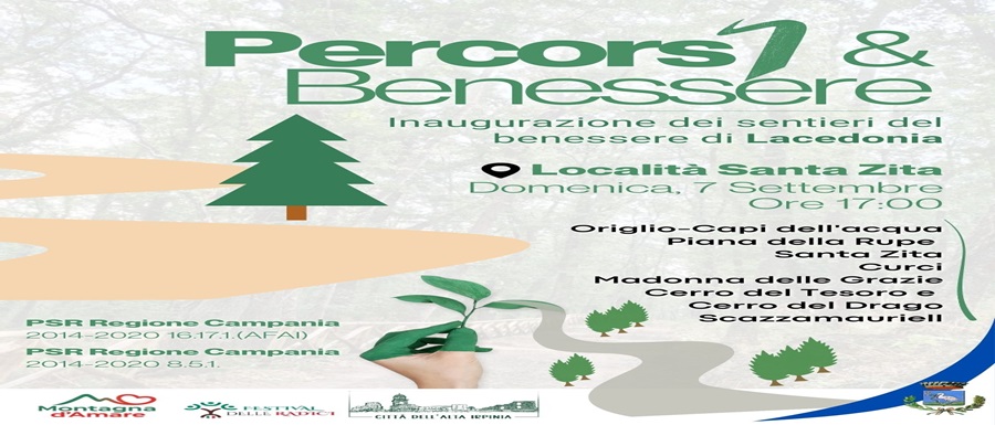 Lacedonia percorsi benessere