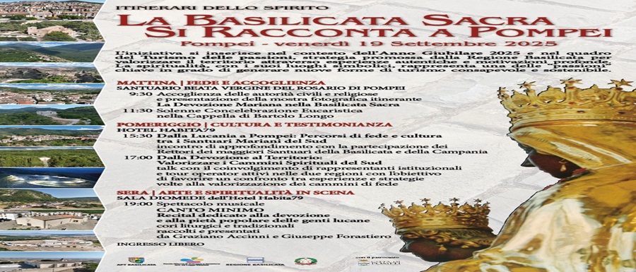 Locandina definitiva Basilicata a Pompei