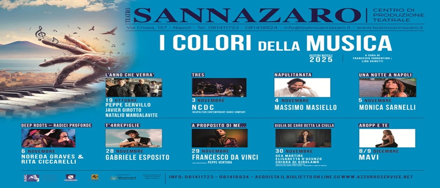 I COLORI DELLA MUSICA 2025 Locandina