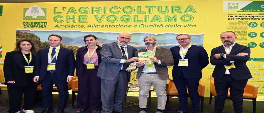 Roberto Fico con i presidenti della Coldiretti