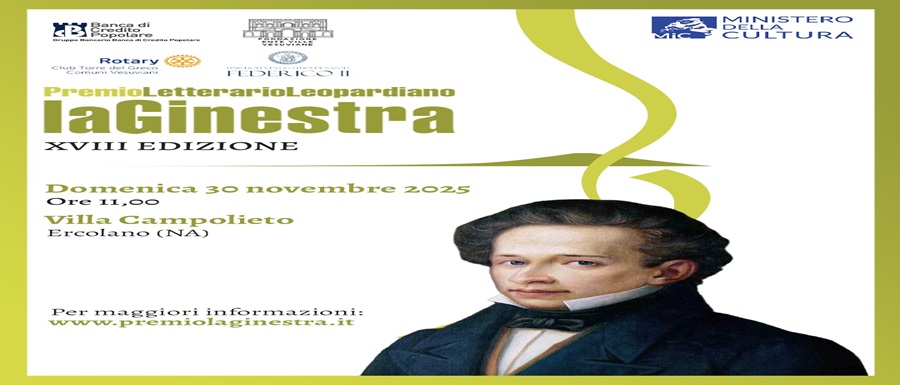 Premio La Ginestra 2025 - locandina