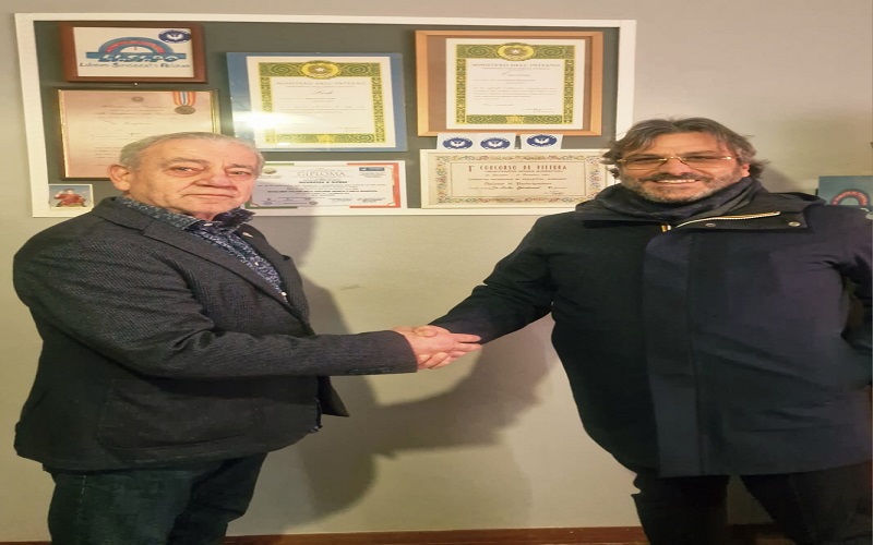 Antonio de Lieto sx - Massimo Picone dx