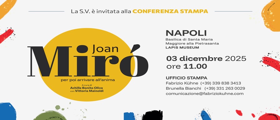 Invito Mirò conferenza