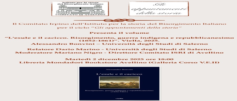 Locandina presentazione 2 dicembre