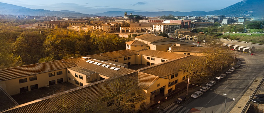 Foto aerea Conservatorio Cimarosa di Avellino